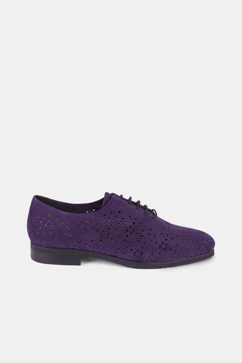 Oxford Summer Perforated Purple
